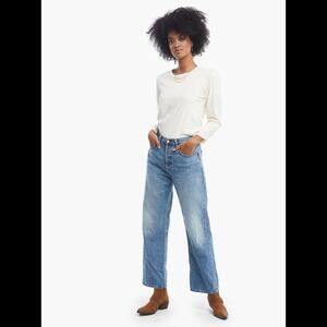 Able boyfriend whitney jeans blue distressed   size 31 NWT MSRP$150